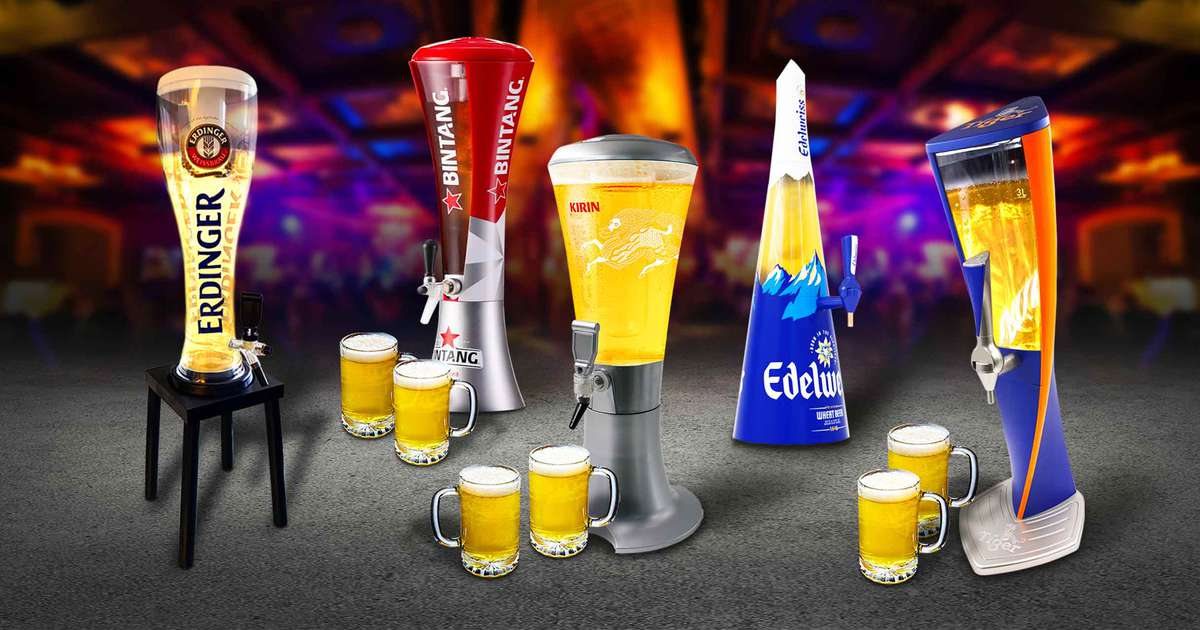 Customised Promotional Beer Towers