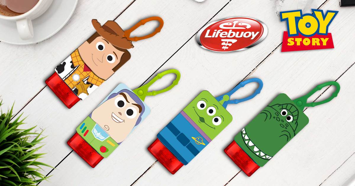 Lifebuoy x Toy Story Limited Edition Sanitiser Sleeves