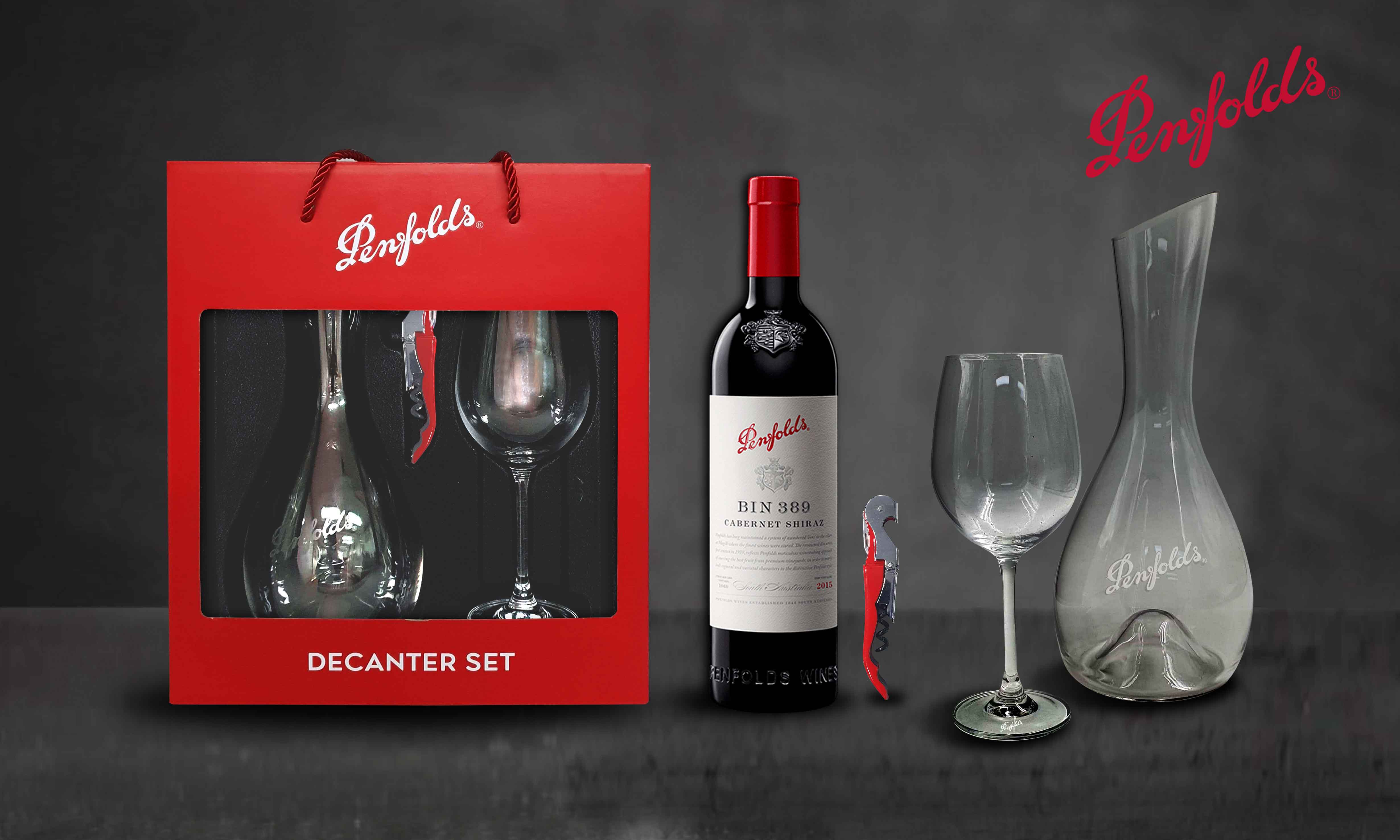 Penfolds Wine Decanter Set APAC Merchandise Solution
