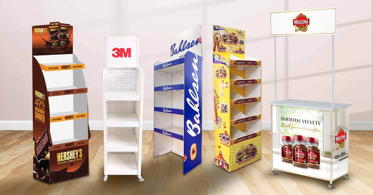 Eye-catching Point-of-Sale Display Standees