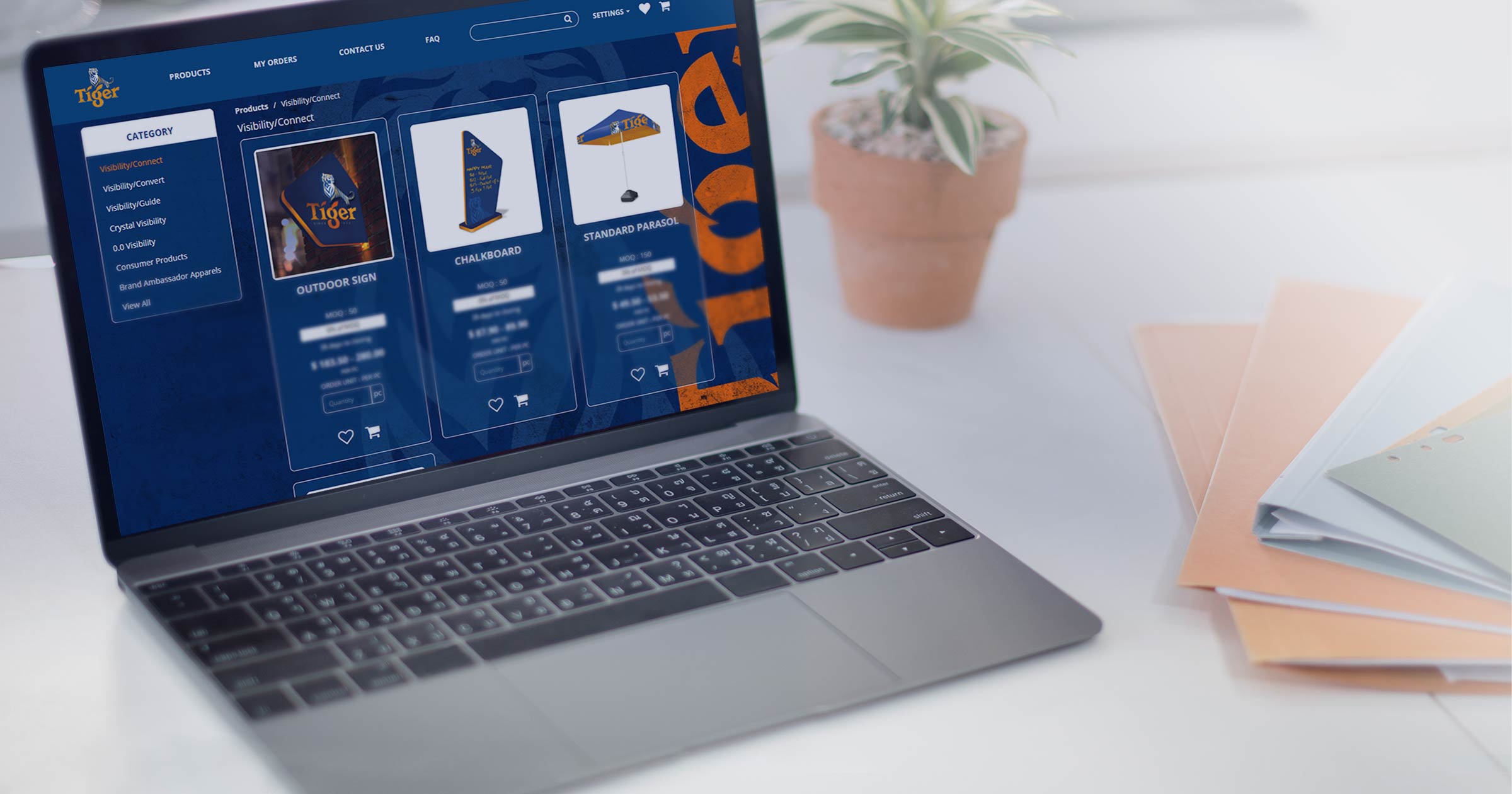 DTC World's integrated under-one-roof online merchandise platform, SIMPLIFY