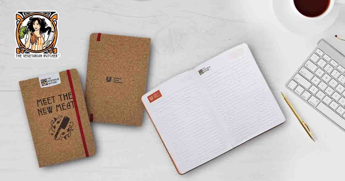 Unilever - The Vegetarian Butcher - Eco Cork Notebook 2022