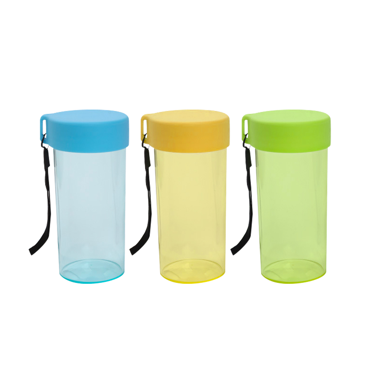 Minimalist Reusable Plastic Tumbler with Strap (350ml)