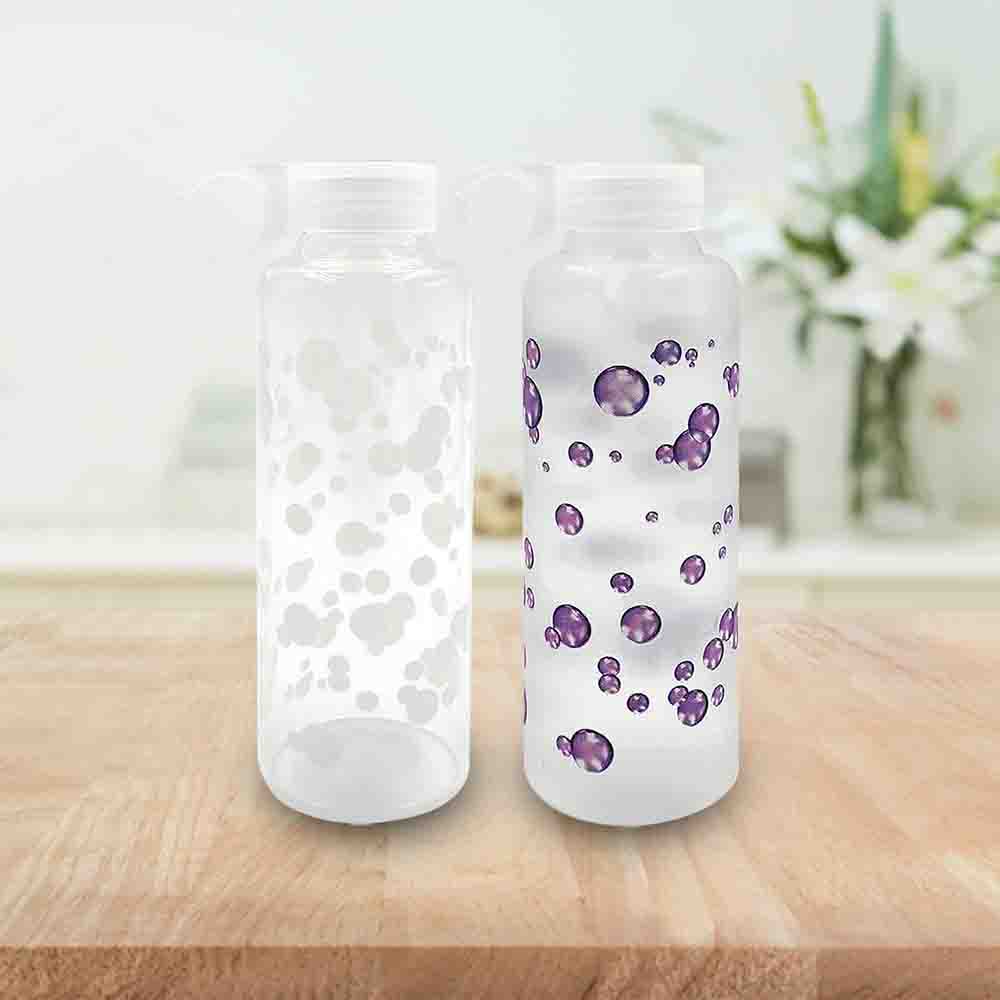 Customised Colour Changing Glass Bottle (450ml)