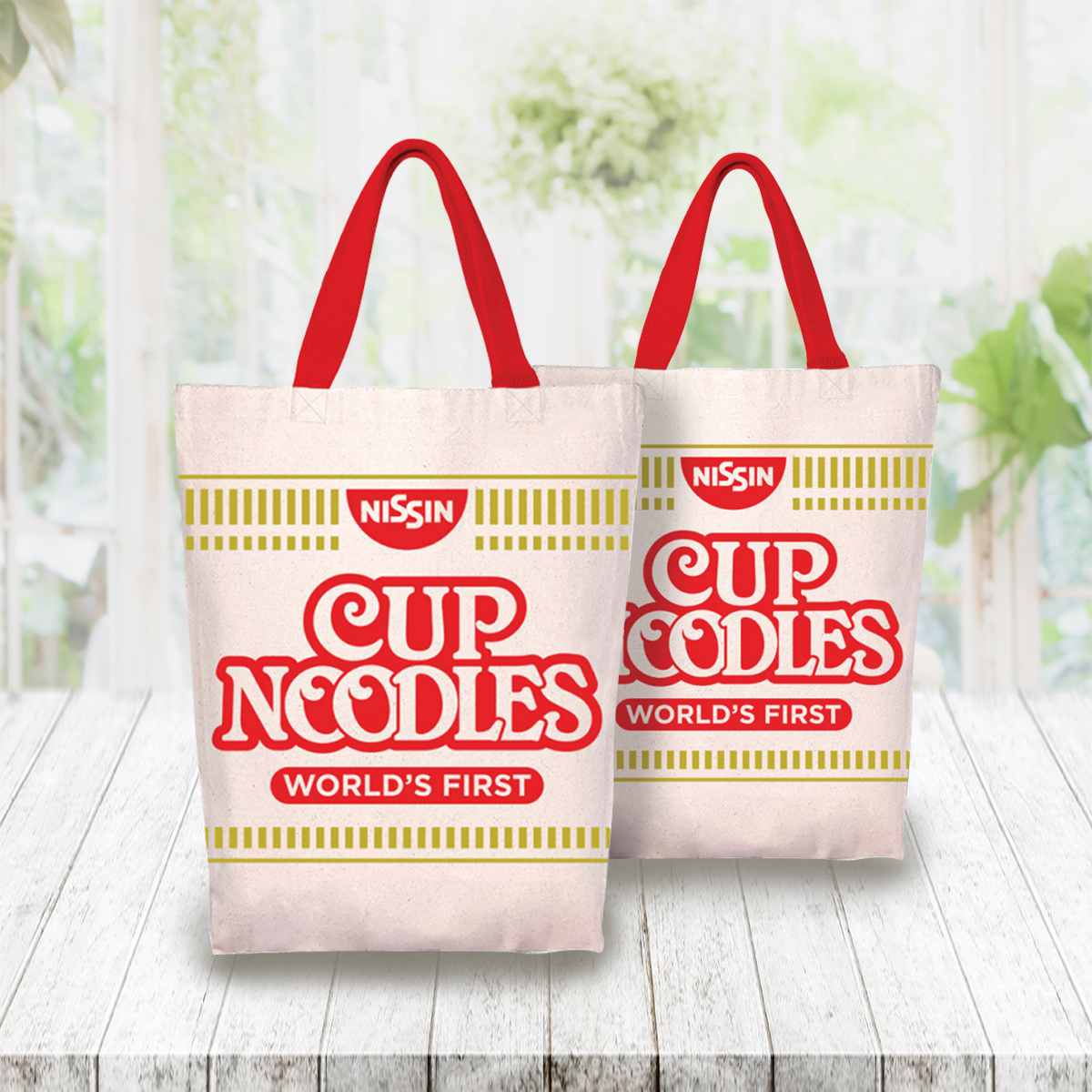 Cup Noodles Canvas Tote Bag