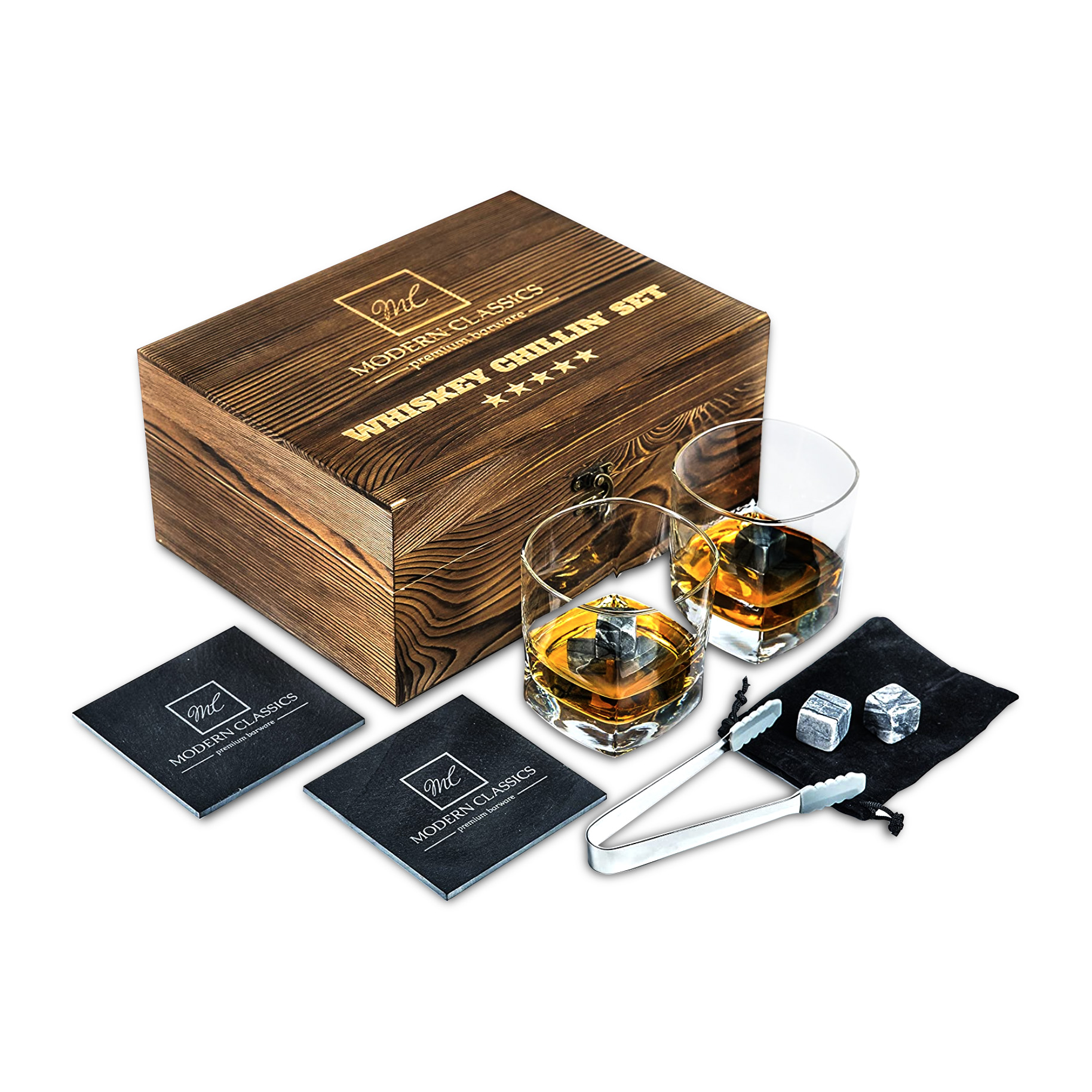 Whisky Box Gift Set