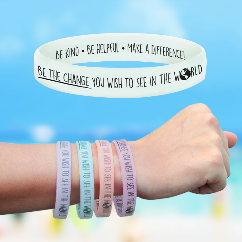 Sun Fun Colour Changing Silicone Bracelet