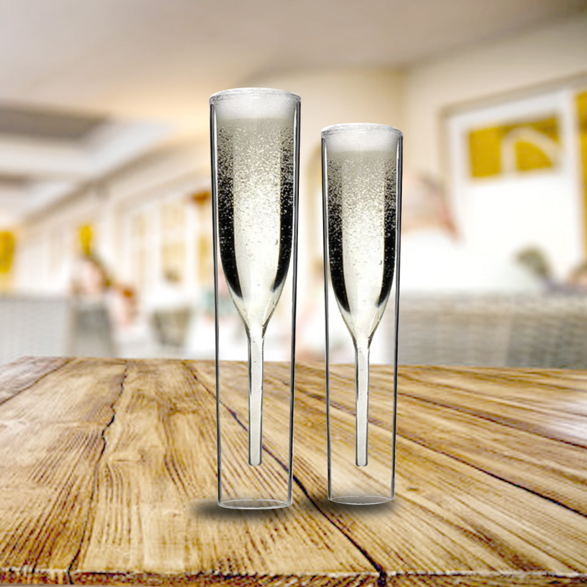 Inside Out Champagne Flute
