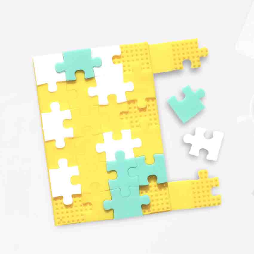 Jigsaw Puzzle Notebook