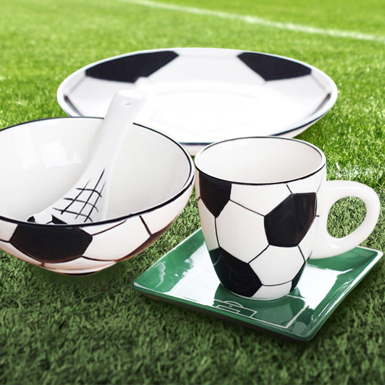 Soccer Ceramic Dining Set