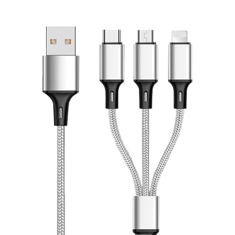 3 in 1 Fast Charging 5A Phone Cable