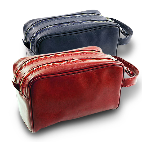 Leather Toiletries Bag