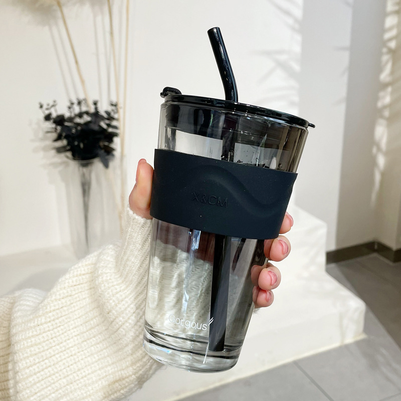 Trendy Tumbler with Straw