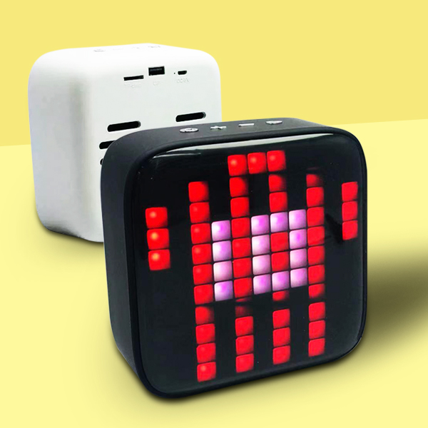 Creative LED Display Bluetooth Speaker