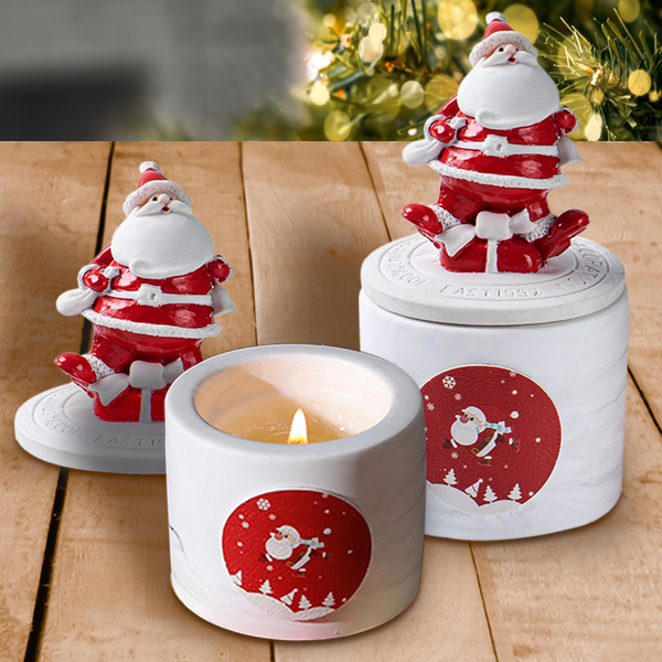 Santa Aromatherapy Candle