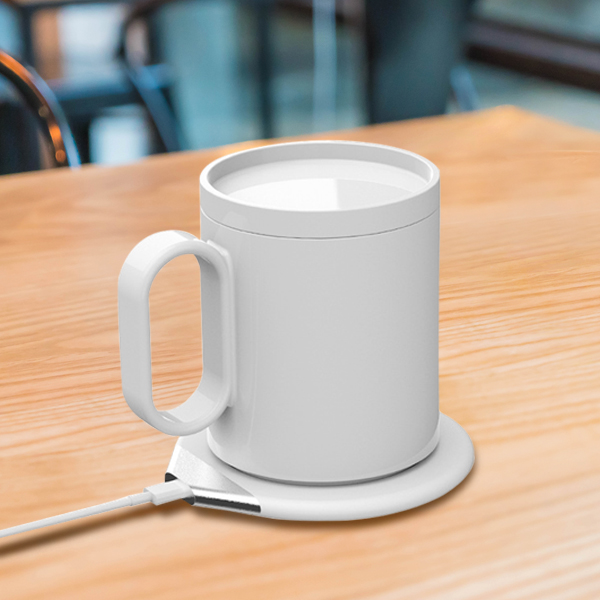 2-in-1 Premium Heating Mug Cup Warmer and Wireless Charger
