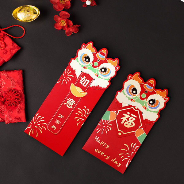 Customised Lion Dance Red Packet