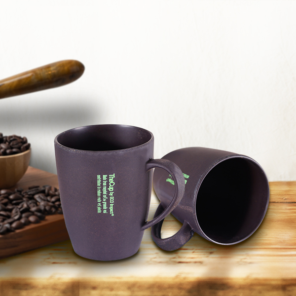 Biodegradable Coffee Mug Made from Coffee Grounds