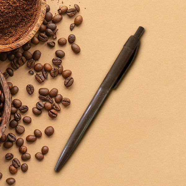 Biodegradable Pen Made from Coffee Grounds
