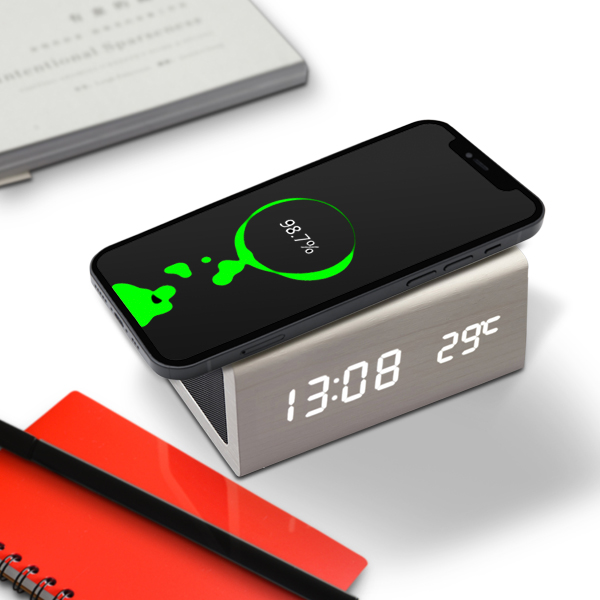 Wireless Charger Multi-Functional LED Digital Clock