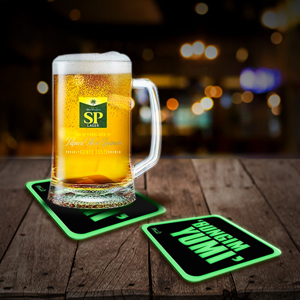 Glow in the Dark Silicone Coaster