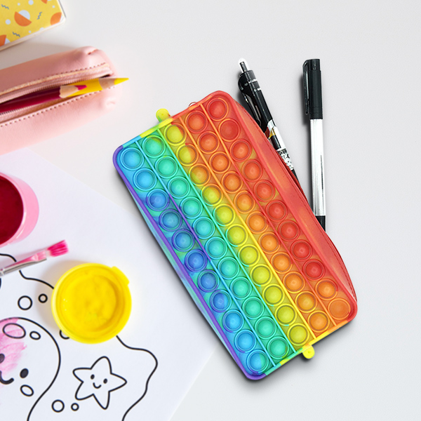 Pop-It Bubble Fidget Pencil Case