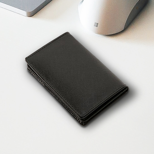 Waterborne PU Leather Pocket Card Wallet