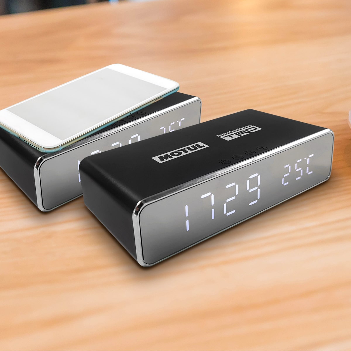 Premium Wireless Charging Digital Clock