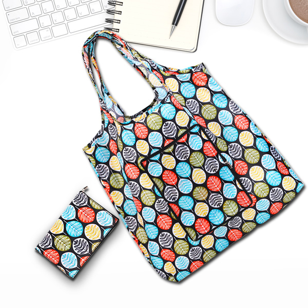 Compact Foldable Grocery Tote Bag