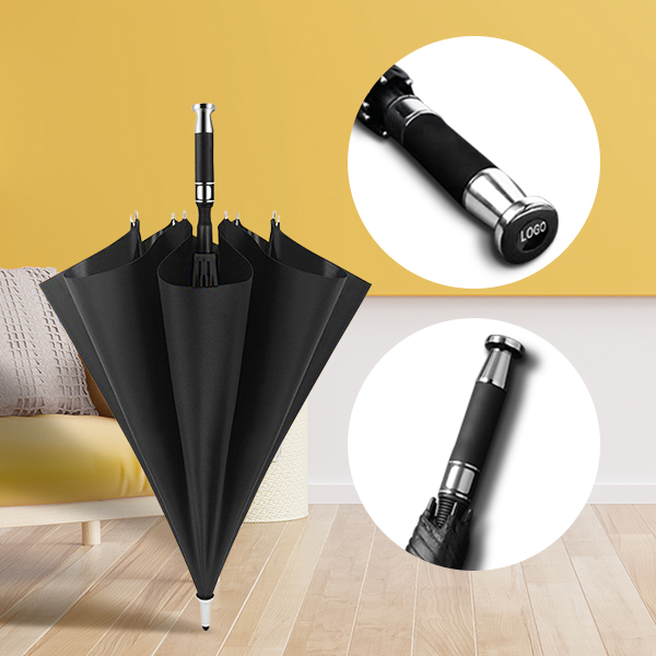 Elite (Long) Umbrella with Premium Metallic Handle