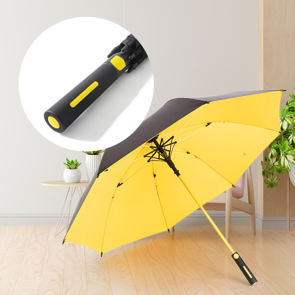 27-inch Golf Umbrella with Coloured Strip Handle