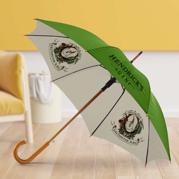 23-inch Umbrella with Wooden Handle