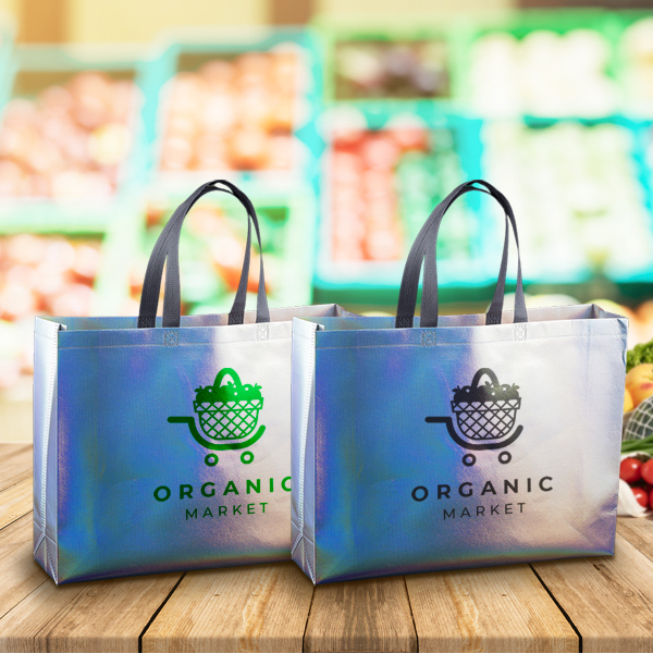 Holographic Non-Woven Reusable Fashion Bag