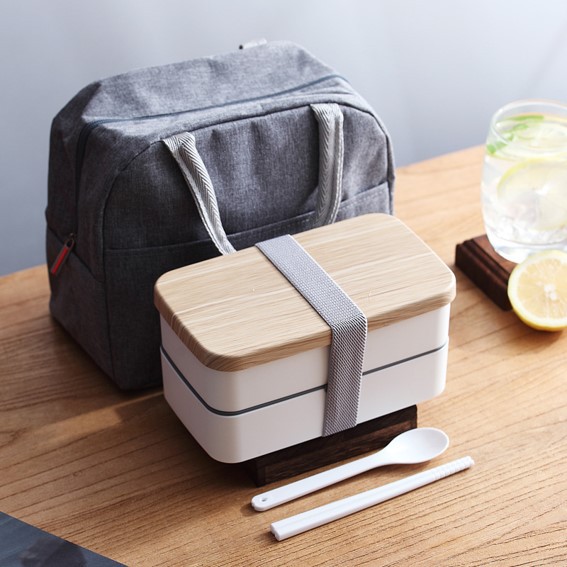 Bento Lunch Box Set with Carrier