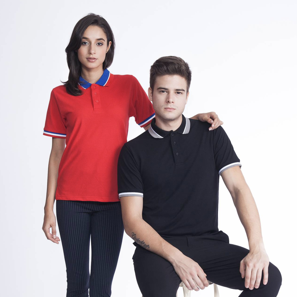 Honeycomb Polo T Shirt