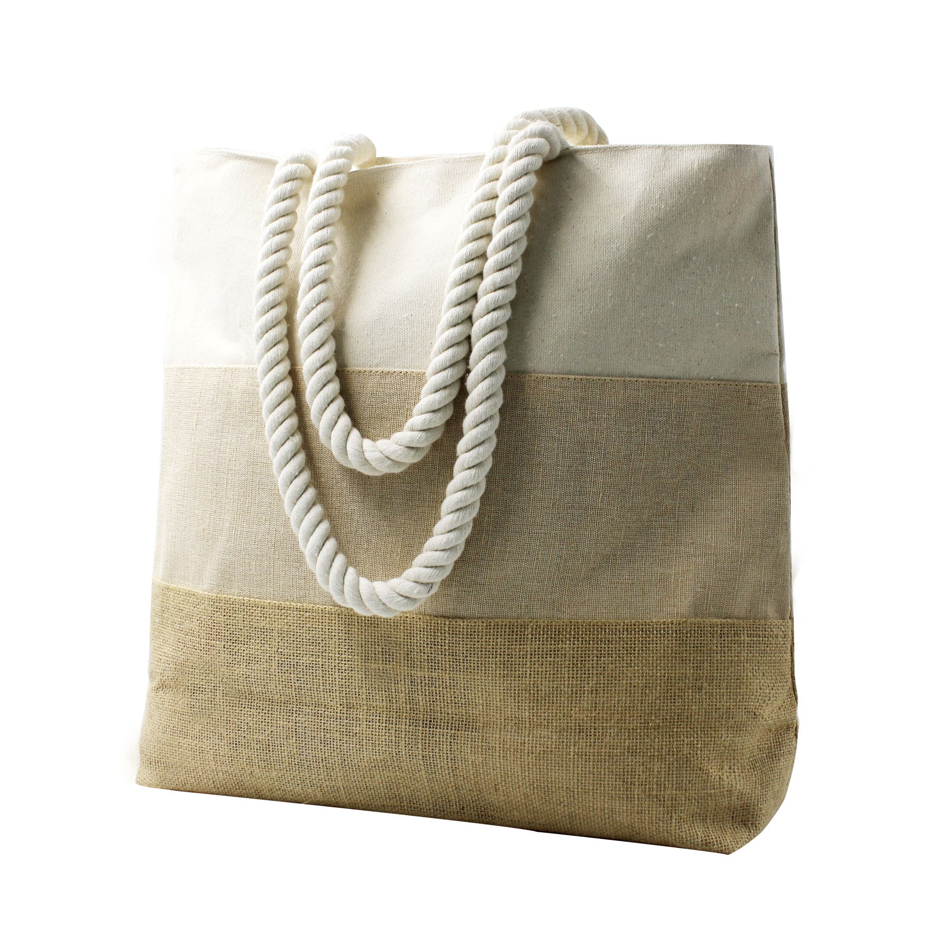Jute Bag with Rope Handle