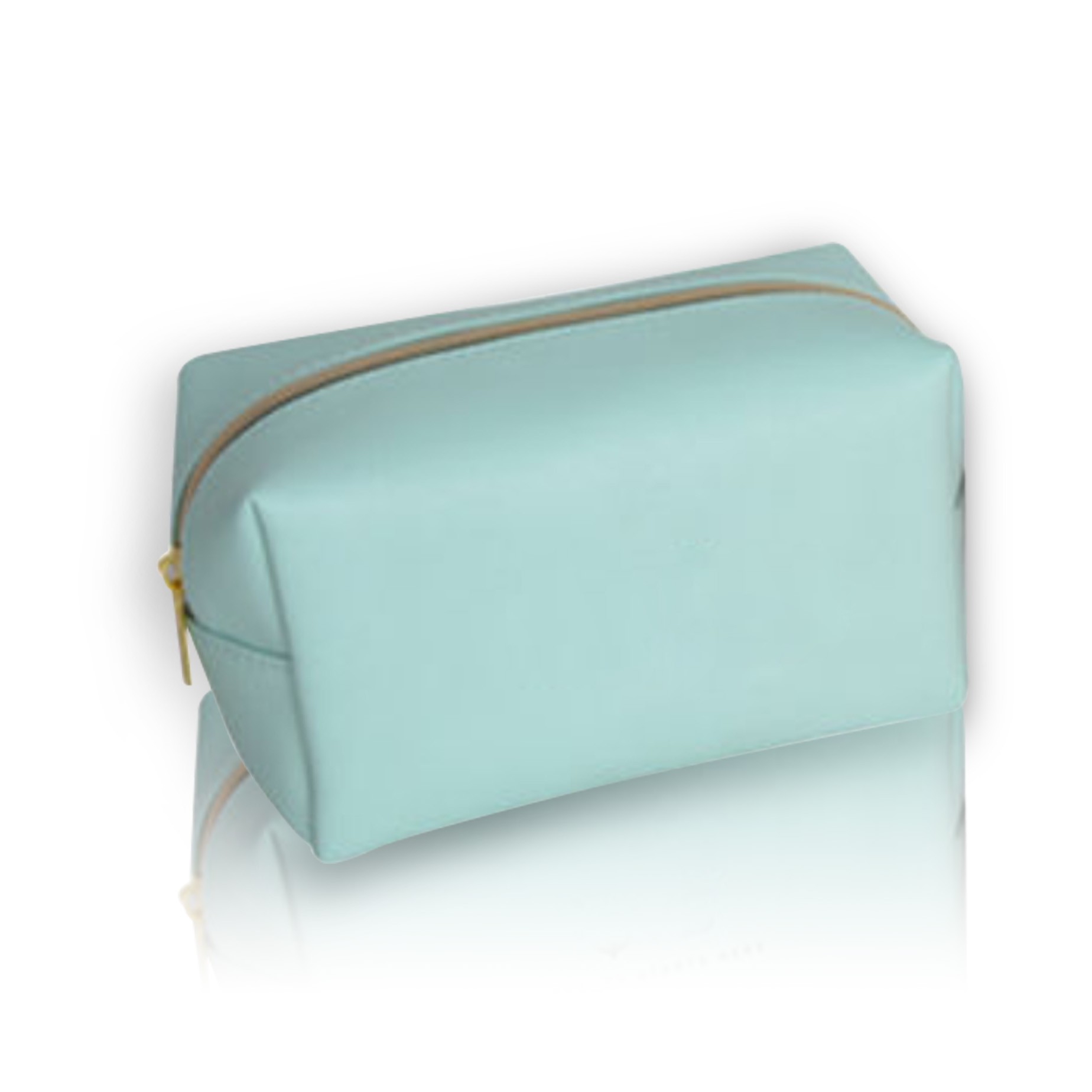 Matt PVC Leather Cosmetic Pouch